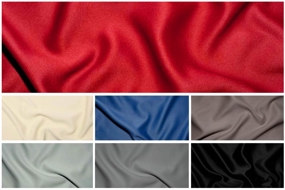 Blackout-Stoff - schwer entflammbar M1 - 300 cm