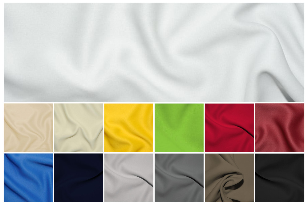 Blackout-Stoff - permanent schwer entflammbar