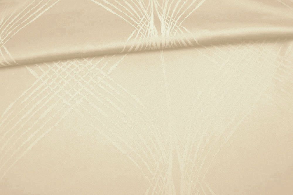 Dekostoff Helix - Trevira CS - Hellbeige/Creme