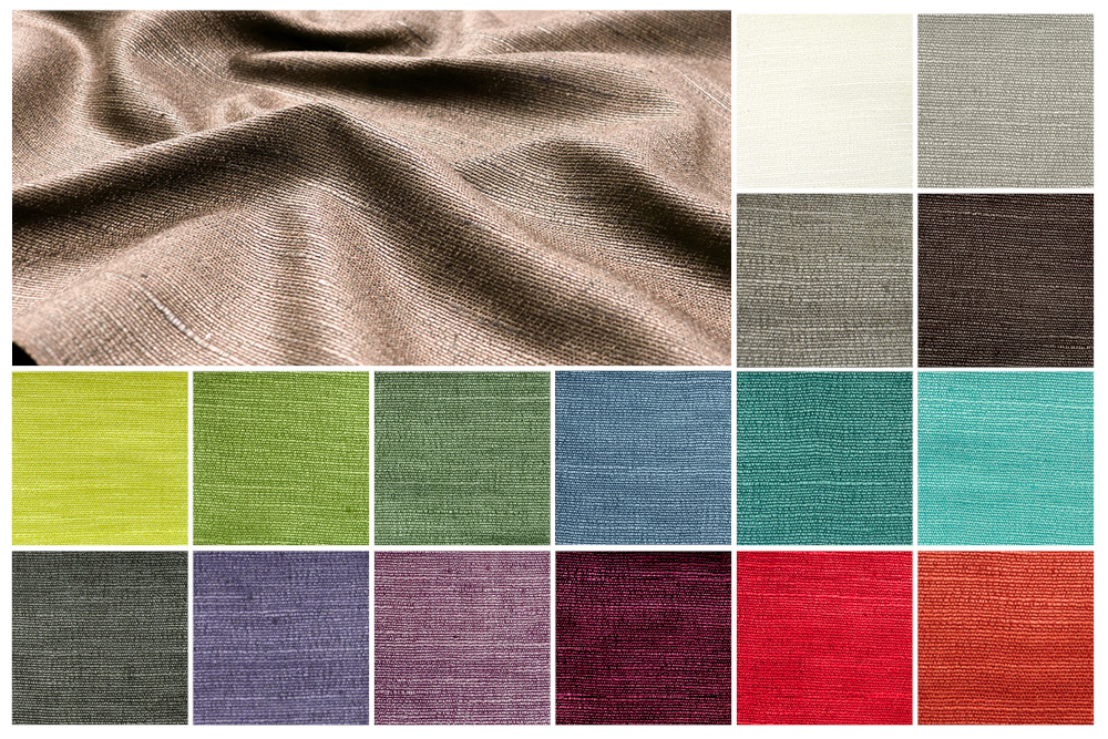 Dekostoff Premium - Leinenoptik - Schwer entflammbar