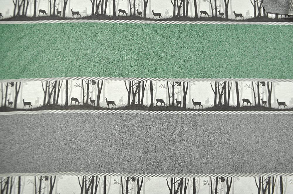 Dekostoff Jacquard - Rehwald - permanent schwer entflammbar