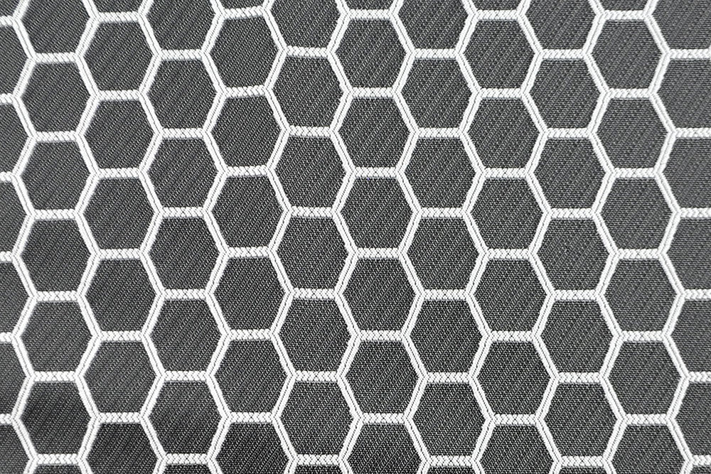 JOOP! - Jacquard Hexagon - Anthrazit/Lichtgrau