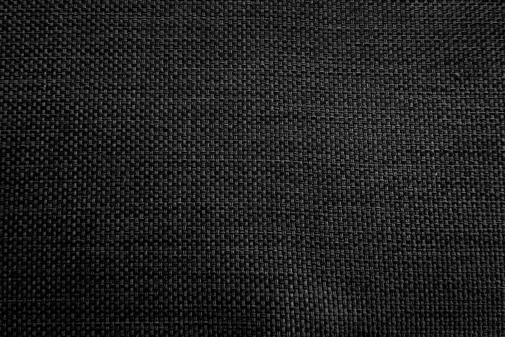 Akustik-Blackout - schwer entflammbar M1 - Schwarz