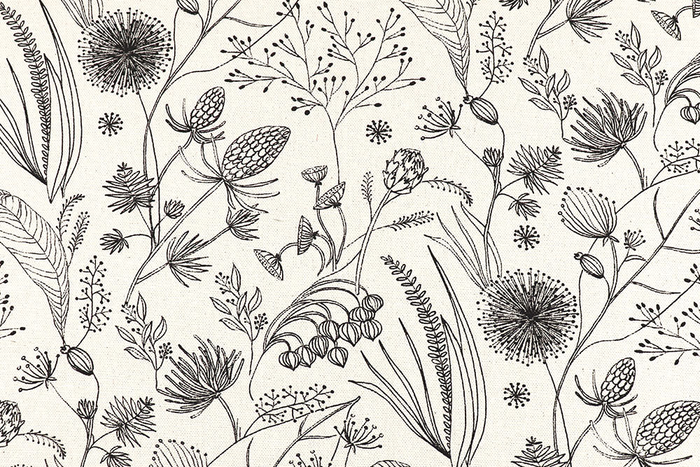 Dekostoff Premium - Flower Toile