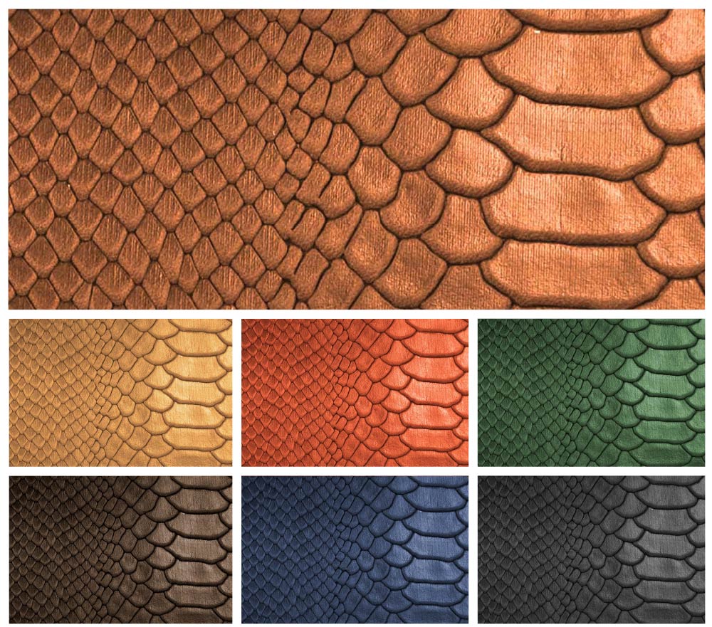 Echtleder geprägt - Anakonda - ganze Haut