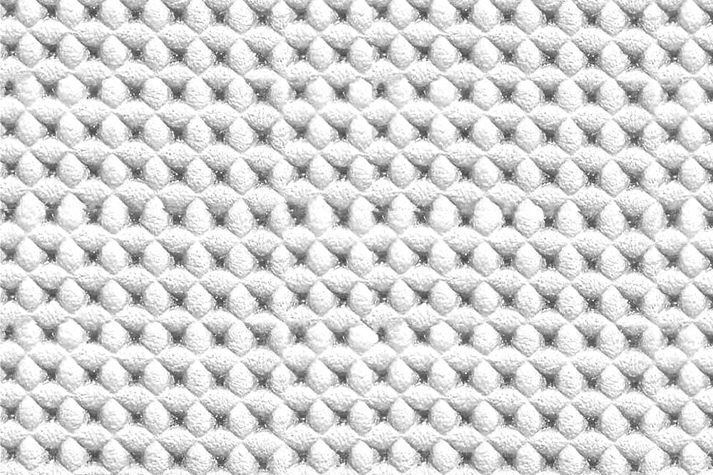 Perforiertes Echtleder - Weiß