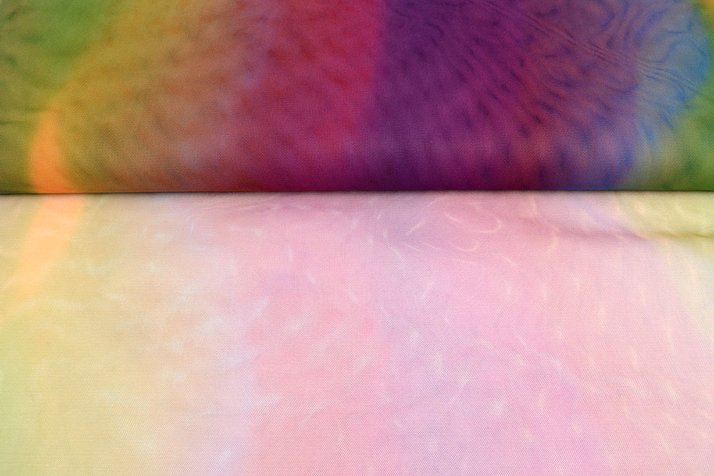 Event-Tüll schwer entflammbar - Rainbow