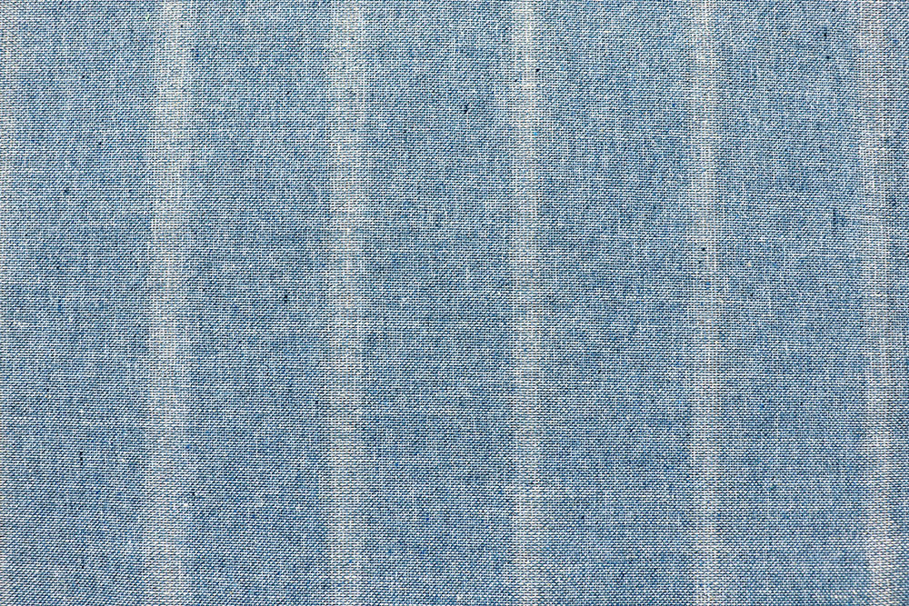 Gardinenstoff aus Jeansresten - Streifen - 300 cm