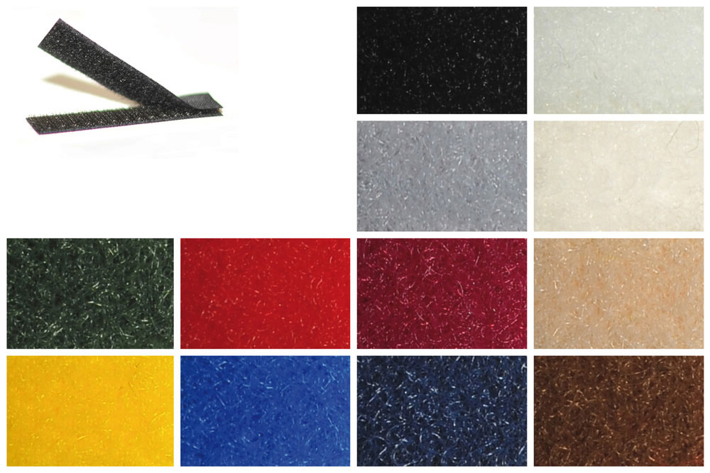 25 Meter Klettband - 20 mm breit - zum Annähen