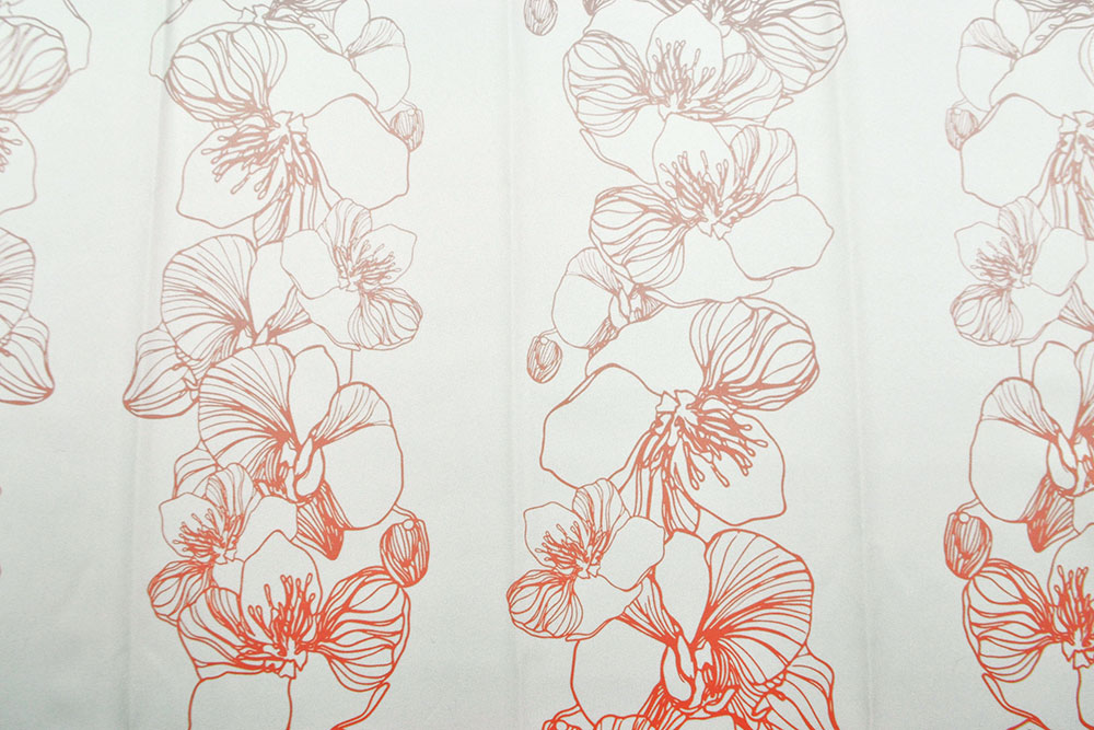 JOOP! - Gardinenstoff Flower Fade