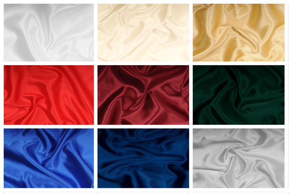 Satin Stoff Weihnachten