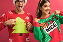 Weihnachten Bekleidungsstoff